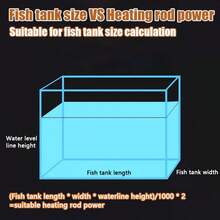 10W Submersible Aquarium Heater, Suitable For Small Fish Tanks, Constant Temperature 26°C, USB Mini Aquarium Heater - Black - View 14