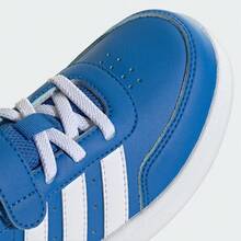 Adidas Kids' New Casual Sports Hook And Loop Sneakers - Blue - View 8