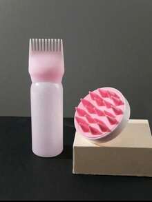 Complete Hair Care Tool Bundle - Pink Detangler Brush, Styling Combs & Shampoo Brush For Everyday Grooming - Multiple Styles - View 6