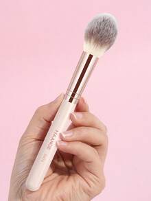 MAANGE 1pc Professional Face Makeup Brush Blush Brush Loose Powder Brush Makeup Tools Doundation Brush For Liquid Makeup For Daily Makeup On Face Travel Makeup Brush,Gift For Women & Girl - Apricot - View 2