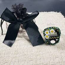 蕾丝包套装，带花朵水钻的戒指计数器，计数计数器，戒指计数器，穆斯林适用，中东，迪拜，祈祷，计数器 - 多色 - 查看 12