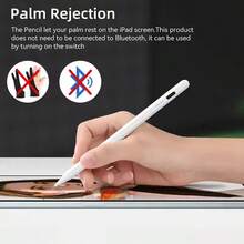 Compatible With Apple Pencil Palm Rejection Power Display IPad Pencil Pen For IPad2022 2021 2020 2019 2018 Pro Air Mini Specific Stylus - Multicolor - View 5
