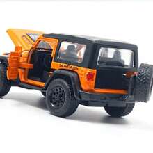 1:36 Scale Four-Door Hardtop Convertible Alloy Model Off-Road Vehicle Display Piece.- Compact And Exquisite. - Perfect As A Gift Or Desk Ornament. - Multicolor - View 5