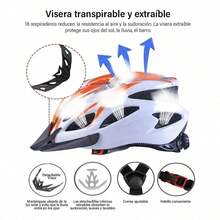 Casco Ajustable De Bicicleta Patineta Y Más Ciclismo Montaña - Albaricoque - Ver 3