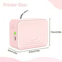 Marklife P15 M1 便携式迷你标签打印机，自粘标签热敏打印机，贴纸打印机，口袋型无墨蓝牙标签打印机，粘性标签打印机 - 彩色 - 查看 10