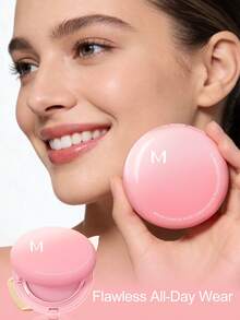 MISSHA M Charm Cushion Foundation | Hidratante, Cubridor, Crea un acabado radiante y luminoso, Ligero y de larga duración - Niebla difusa - Ver 7