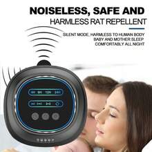 AOYI Repelente de plagas ultrasónico y trampa para ratones, apto para motor de coche, almacén, ático y granero - Multicolor - Ver 8