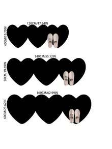 1 件粉色心形装饰地毯，情人节、母亲节礼物，卧室装饰，小地毯，地毯，家居装饰，客厅地毯，卧室地毯，户外地毯，可水洗 - 彩色 - 查看 4