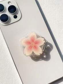 Tangle-Free Flower Element Push-Pull Stand Mobile Phone Push-Pull Stand Fashion 2D Flower-Shaped Mobile Phone Stand With Anti-Slip Ring Universal Acrylic Anti-Slip Stand Suitable For Outdoor Use Freeing Hands Convenient For Single-Handed Operation Applicable To Compatible With Iphone And Android Phones A Great Gift For Birthdays Or Occasions Suitable For Family And Friends Push-Pull Mobile Phone Stand Mobile Phone Accessory Spring Gift Party - Multicolor - View 4