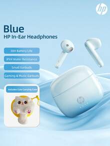 HP Wireless Earbuds, True Wireless Noise Cancelling Headphones, Compatible With Apple, Android And Other Devices, Comes With Charging Case, Suitable For Spring, Summer, Autumn And Winter, Also An Excellent Christmas Gift - H10J+ Headphone Storage Bag - View 11