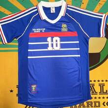 The Home Jersey Of The French National Team At The 1998 World Cup In France (No. 10 Zinedine Zidane Version) Is One Of The Most Iconic Shirts In Football History. - default - 查看 2