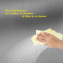 H4Cacle 浴室清洁剂、淋浴房玻璃水垢去除剂、不锈钢水槽和浴缸清洁剂、金属抛光喷雾、硬水渍去除剂、强力去除水龙头水垢 - H468 - 查看 4