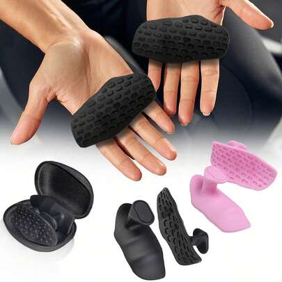 Găng tay tập gym chống trượt bằng silicon, có bảo vệ lòng bàn tay, thiết kế công thái học dành cho nam và nữ, phù hợp cho tập tạ, hít xà, squat, đẩy tạ, nâng tạ, và các phụ kiện dụng cụ tập gym khác.