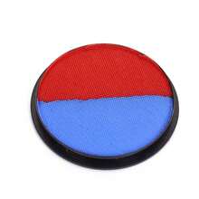 14 colores Paleta de gran capacidad Pigmentos de pintura solubles en agua, gran variedad, fuerte poder de coloración, aplicación suave, fácil de limpiar, adecuado para Halloween, carnaval, convenciones de cómics, actuaciones, cosplay - Costuras de dos colores - Ver 9
