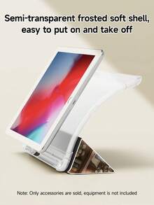 1pc Butterfly Potted Flower Bookshelf Pattern Tablet Protective Case, Compatible With 10.2 Inch 2021/2020 10th/9th/8th Gen, (A16) 11 Inch 11th Gen 2025, Galaxy Tab A8 10.5 Inch 2022, Tablet Cover With Pencil Slot, Auto Sleep/Wake, Valentine's Day Gift - Multicolor - View 5