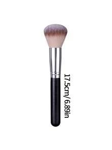 1pc Large Fluffy Soft Powder Brush, Blush Brush, Contour Brush, Setting Brush, Evenly Apply Makeup Without Powder Fly-Away, Makeup Brush Tool - Black - View 8