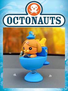 Figur Mobil Ritme Pasukan Bawah Air OCTONAUTS Mainan Anak Gantungan Kunci Aksesori Tas Sekolah Hadiah Liontin PVC Hadiah Tas Sekolah Siswa Figur Mobil Konsol Tengah Kuda Gemerincing Barang Dekoratif Dekorasi Gantung - MultiWarna - View 18