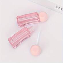 J·FOCUS 1支3毫升容量粉色盖唇彩空瓶，可填充唇彩，甜美少女风格，螺纹密封防漏设计，解决携带大容量唇彩的难题，适合美妆爱好者和化妆师使用。 - 粉色 - 查看 2