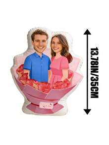 Cojín personalizado con foto, cojín con foto de pareja, regalo del Día de San Valentín - Subir personalización de imagen - Ver 9