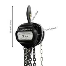 YUNRUX Lifting Tools & Accessories - Black - View 2