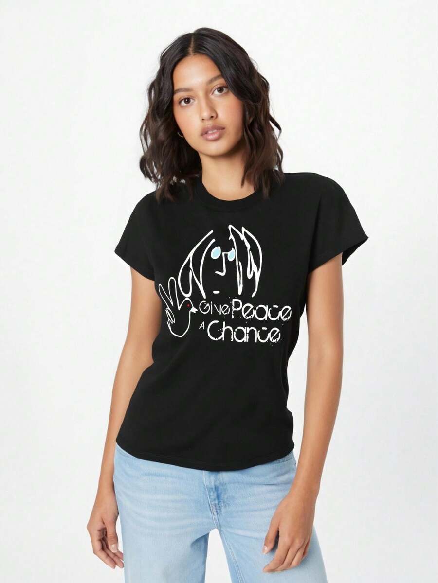 Camisetas de mujer - Negro - Ver 1