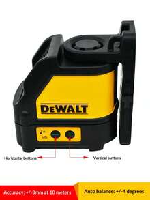 Máy đo mực nước De Wei - Ánh sáng xanh, ánh sáng mạnh, tia laser chéo hai đường, hồng ngoại - Dụng cụ đo mực nước độ chính xác cao - DW088CG - DW088CG-A9 - Xem 5
