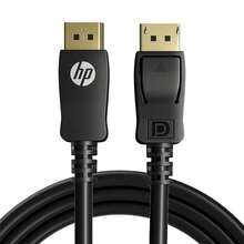 HP Cable DP DP1.2, 4K (3840*2160), 144Hz, Cable de conexión de datos 4k/2k para monitor de computadora, interfaz de tarjeta gráfica DisplayPort, Cable DP a DP 1.2 - Negro - Ver 9