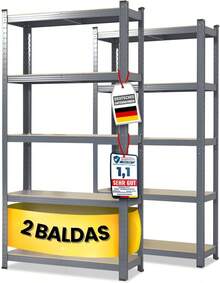 Garage Tool Storage Racks - Gray - View 12