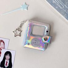 1个闪亮星形2英寸证件照卡套，全息闪亮相册，背包配件 - 顏色 - 查看 11