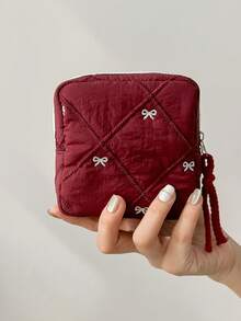 多色卫生巾收纳袋，大容量简约便携收纳袋，可存放卫生棉条、卫生巾和护垫，女生必备，也可用作化妆包、旅行包、学习用品包、旅行化妆包、假日化妆包。 - 彩色 - 查看 16