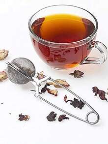 1/2pcs Premium Stainless Steel Tea Ball With Handle For Tea Infusion And Steeping - Multicolor - View 8