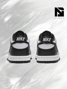 Nike Dunk Low Retro White Black Panda (GS)-Women's Lifestyle Sneakers – Shose For Woman-Vintage-Spring & Summer-Inspired Running Shoes, Shock-Absorbing Comfort, Gym To Streetwear Casual Wear-Easter Gift–  CW1590 100 - 黑與白 - 查看 4