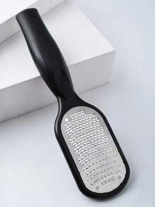 重型不锈钢专业足部刷和老茧去除器 - 厚薄两用死皮去除器，带安全防护罩、手柄和刮刀，适用于皲裂的脚后跟和拇外翻 - 家用足部护理/无痛送货礼品，足部护理工具，足部按摩器，足浴配件 - A - 查看 12