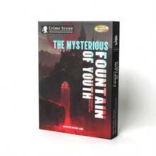 1 Bộ trò chơi trinh thám bí ẩn chủ đề mất tích, kịch bản trò chơi nhập vai, thích hợp cho họp mặt gia đình, họp lớp, tiệc công ty đồng nghiệp và giải trí - Nhiều màu - Xem 14