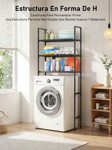 Bathroom Shelves & Corner Shelves - 黑色 - 查看 6