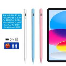 Compatible With Apple Pencil Palm Rejection Power Display IPad Pencil Pen For IPad2022 2021 2020 2019 2018 Pro Air Mini Specific Stylus - Multicolor - View 3