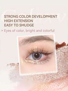 NOVO 24色哑光珠光眼影盘，持久显色，易于晕染的大地色系，丝绒质地，Y2K妆容，适合派对、旅行、节日、新年、角色扮演、万圣节、舞台妆等场合。 - 01#夢中花園 - 查看 7