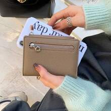 Minimalist Japanese Style Bifold Wallet, Multifunctional Clutch Purse, Unisex Card Holder & Coin Pouch - Multicolor - View 8