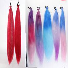 Bộ 2 dây buộc tóc bằng dây vàng, thích hợp cho các bữa tiệc ngày lễ. - Hai tông màu - Xem 7