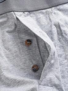 Bộ 3 quần boxer nam cỡ lớn Norcotton dáng rộng, nhiều màu sắc, chất liệu cotton, có cúc cài phía trước. - Nhiều màu - Xem 5