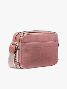 Michael Kors MAEVE Women's Small Crossbody Bag, Zipper Closure Shoulder Bag With Wide Strap - Pink - View 5