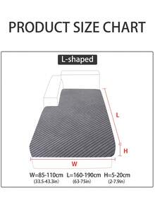 1pc Plush Velvet Sofa Slipcover, Non-Slip & Durable Stretch Sofa Cover, Machine Washable, Suitable For Living Room & Bedroom, Pet Friendly - Solid Pattern - Dark Grey - View 15