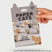 50pcs Geometric Origami Cats & Dogs Animals Origami DIY 3D Origami - Multicolor - View 10