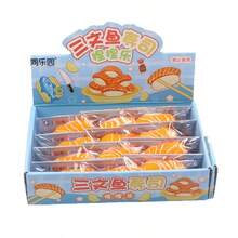 1个2026热销三文鱼捏捏乐玩具，减压软萌逼真寿司玩具，高品质可爱新奇礼物，节日、生日等场合的完美之选，趣味十足的礼物 - 彩色 - 查看 8