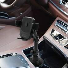 Adjustable Car Cup Holder & Phone Mount With Water Cup Holder Base, Rotatable Car/Truck Navigation Phone Holder - 602 - View 13