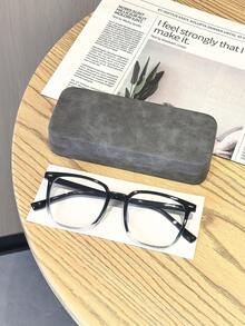 1PC Women's Glasses Frame Casual Square Lightweight Polycarbonate Frame For Daily Reading And Everyday Outfit Pairings With Glasses Box - Multicolor - View 6