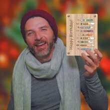 10-Box Wooden Birthday Money Bag Card | Creative Cash Gift Box - Multicolor - View 5