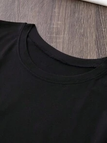 The Face Of Breezy- Shirt RnB Merch Fan Club Apparel Breezy Tour Tee For Womens Spring Summe - 黑色 - 查看 3