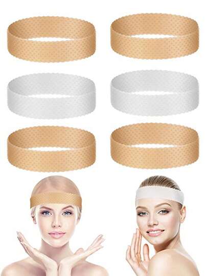 6Pcs/4Pcs/2Pcs/1PC Adjustable Silicone Wig Grip Band, Elastic Fixed Non Slip Wig Straps, Sweat-Proof, Breathable, Beige