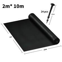 Mulch Fabric, Winter Fleece, Tear-Resistant Control Fabric, Mulch Fabric, Sandbox Lining And Soil Protection - 2*10m - View 2